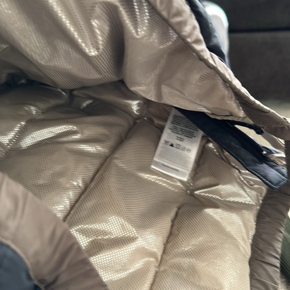 Columbia Black Brown Colorblock Anorak Jacket - Picture 10 of 10